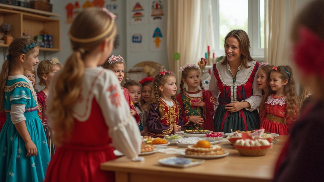 Значение обычаев и традиций в жизни детей в детском саду