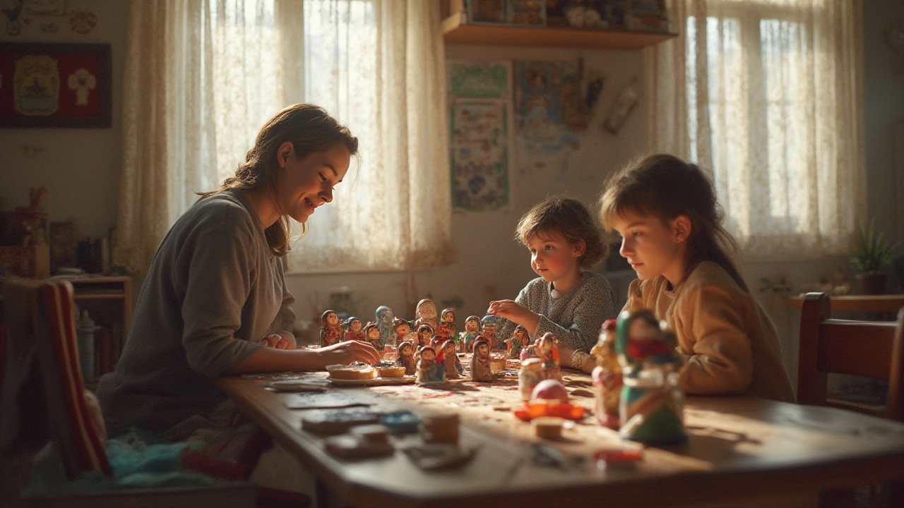 Мастер-классы: творческие занятия для детей и родителей
